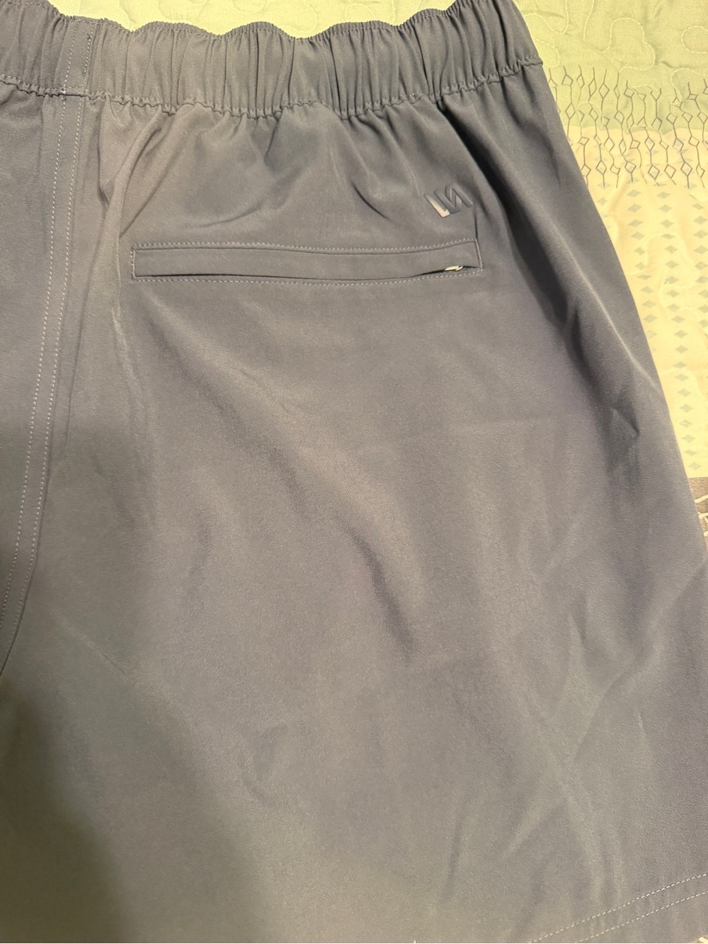 Men's Athletic Shorts in Charcoal Gray - Picture 12 of 13